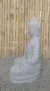  Product image 6 of the product “Seated Buddha made of Riverstone in Dhyana position - gesture of meditation, 62cm height, natural ”